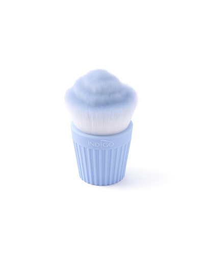Cupcake Brocha - Pastel Blue